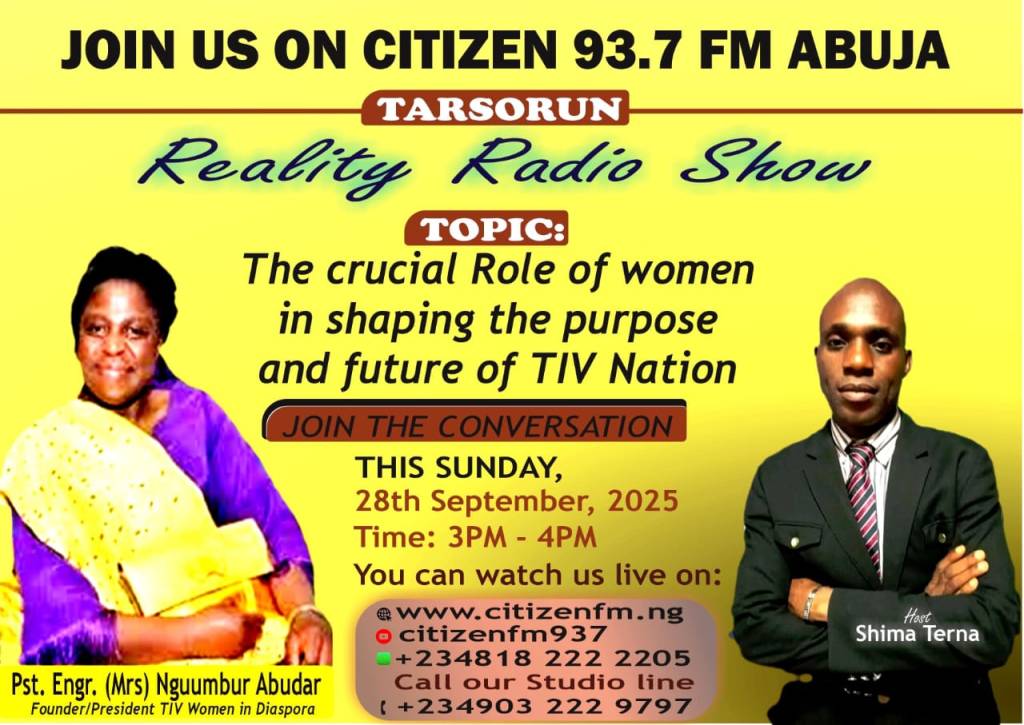 The Crucial Role of Women in Shaping the Purpose and Future of Tiv&nbsp;Nation